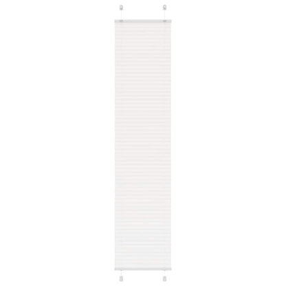 Plisovaná Roleta Šířka Látky 44,4 Cm Polyester Bílá