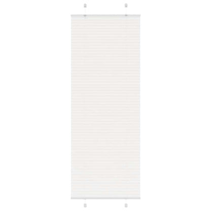 Plisovaná Roleta Šířka Látky 44,4 Cm Polyester Bílá
