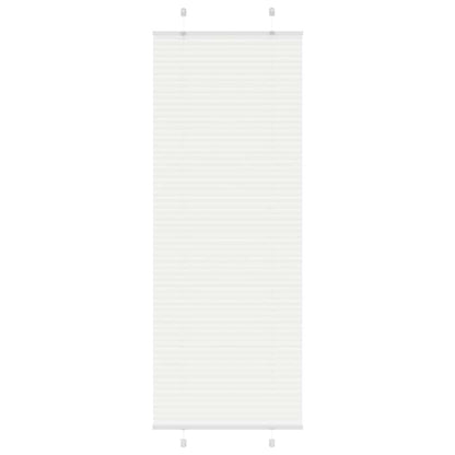 Plisovaná Roleta Šířka Látky 44,4 Cm Polyester Bílá