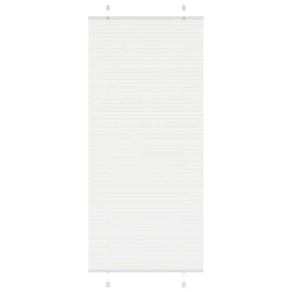 Plisovaná Roleta Šířka Látky 44,4 Cm Polyester Bílá