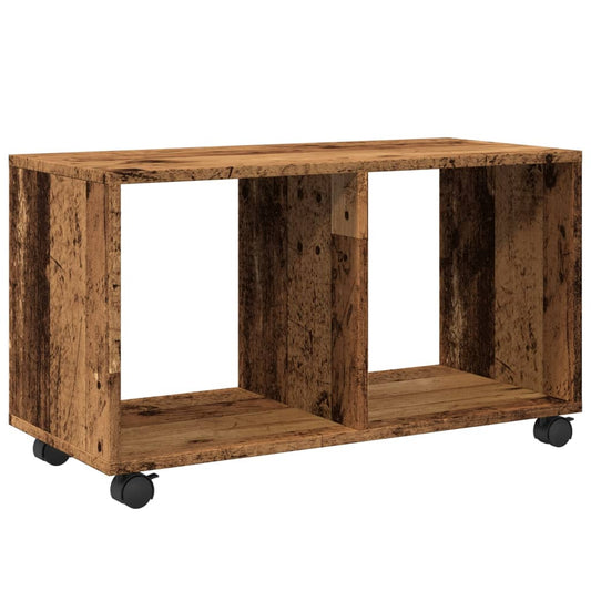 Skříňka Na Kolečkách Old Wood 72X33X42,5 Cm Kompozitní Dřevo