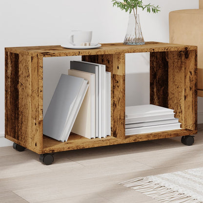 Skříňka Na Kolečkách Dub Artisan 72X33X42,5 Cm Kompozitní Dřevo