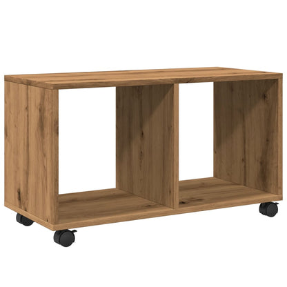 Skříňka Na Kolečkách Dub Artisan 72X33X42,5 Cm Kompozitní Dřevo