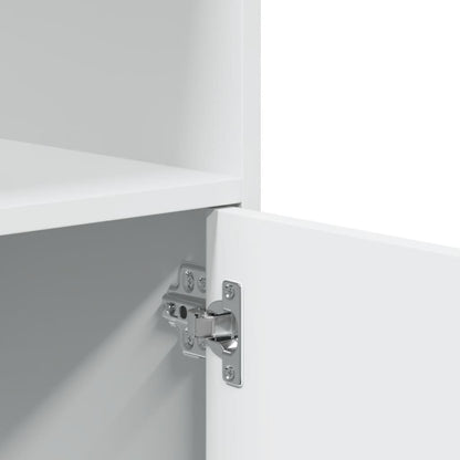 Skříňka Na Kolečkách 55 X 40 X 91 Cm Kompozitní Dřevo