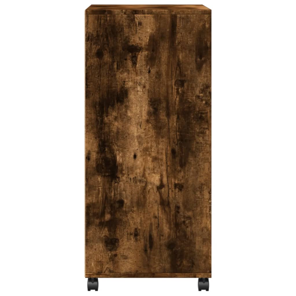 Skříňka Na Kolečkách 55X40X91 Cm Kompozitní Dřevo