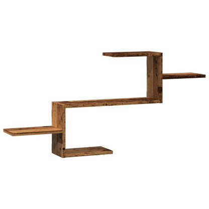 Nástěnná Police Old Wood 104 X 15 X 49 Cm Kompozitní Dřevo