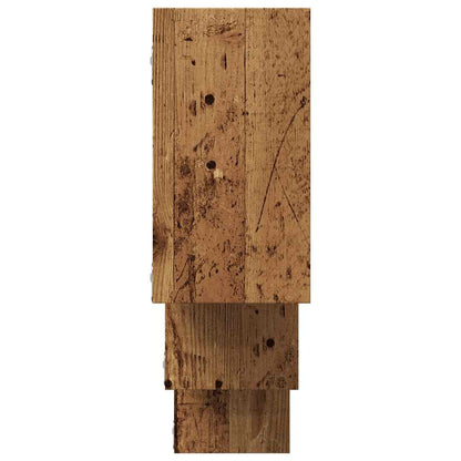 Nástěnná Police Old Wood 159 X 18 X 66 Cm Kompozitní Dřevo