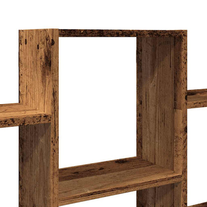 Nástěnná Police Old Wood 159 X 18 X 66 Cm Kompozitní Dřevo