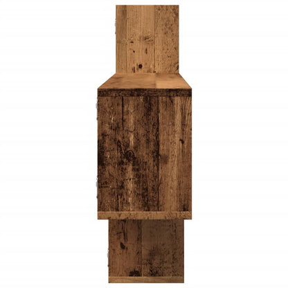 Nástěnná Police Old Wood 167,5 X 18 X 68 Cm Kompozitní Dřevo