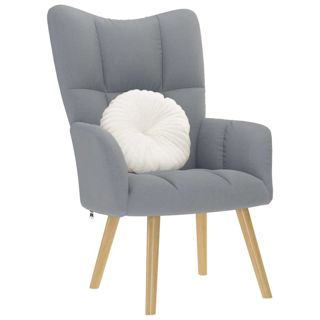 Relaxační Křeslo S Podnožkou Vínové Textil