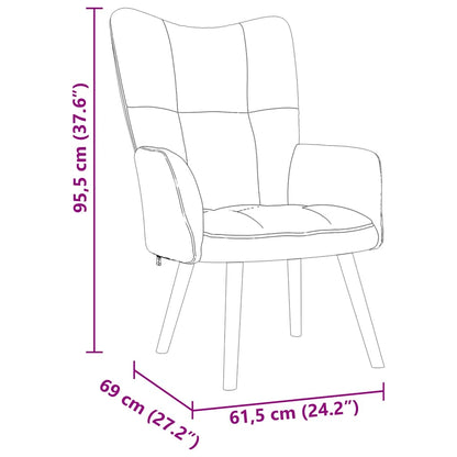 Relaxační Židle Textil