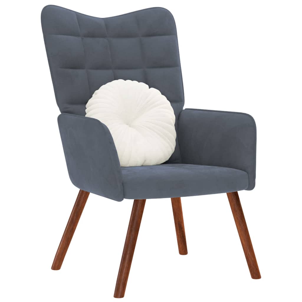 Relaxační Křeslo Vínové Samet