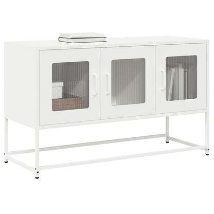 Tv Skříňka Černá 68X39X60,5 Cm Ocel Válcovaná Za Studena