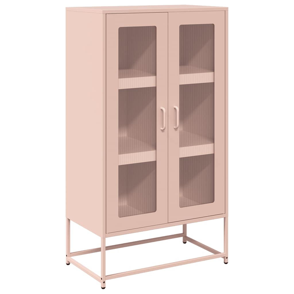 Skříň Highboard 68X39X123 Cm Ocel