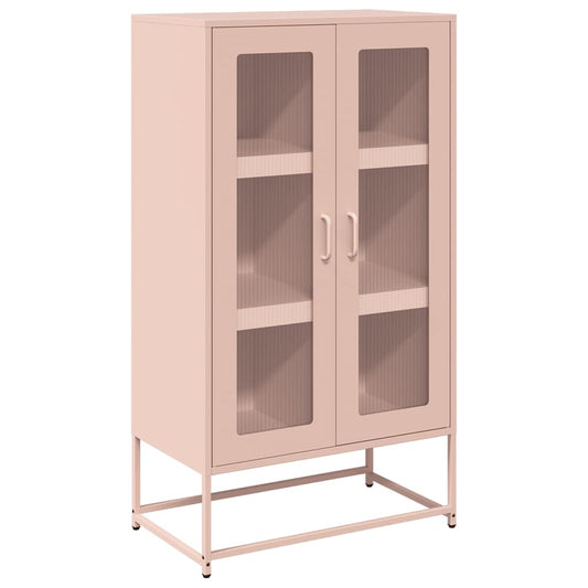 Skříň Highboard 68X39X123 Cm Ocel