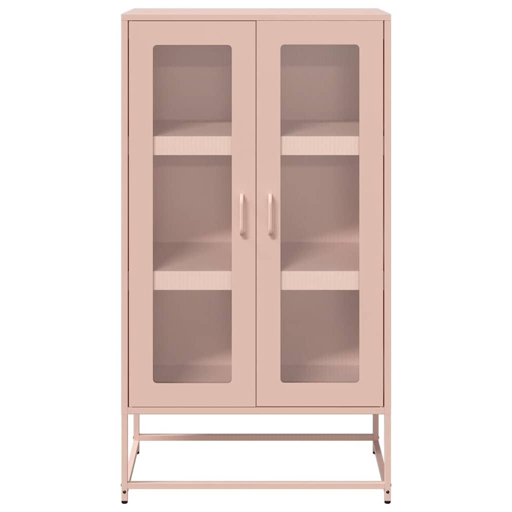 Skříň Highboard 68X39X123 Cm Ocel
