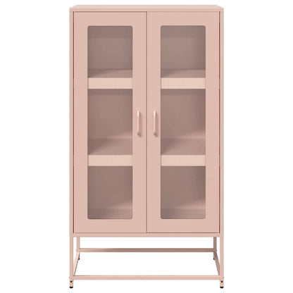 Skříň Highboard 68X39X123 Cm Ocel