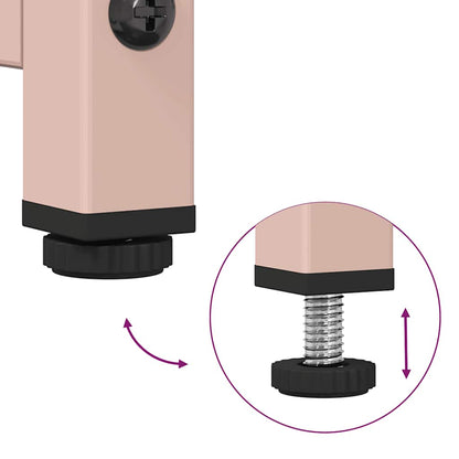 Skříň Highboard 68X39X123 Cm Ocel