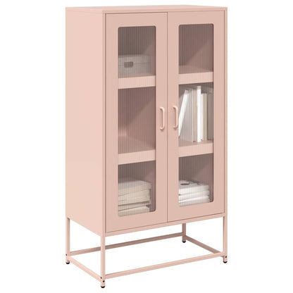 Skříň Highboard 68X39X123 Cm Ocel