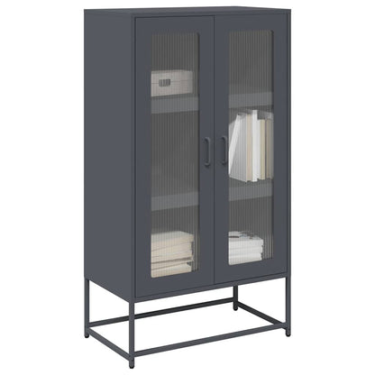 Skříň Highboard 68X39X123 Cm Ocel