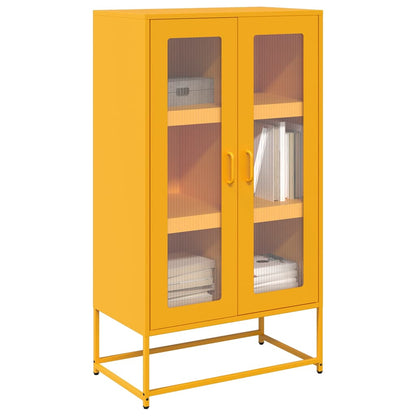Skříň Highboard 68X39X123 Cm Ocel