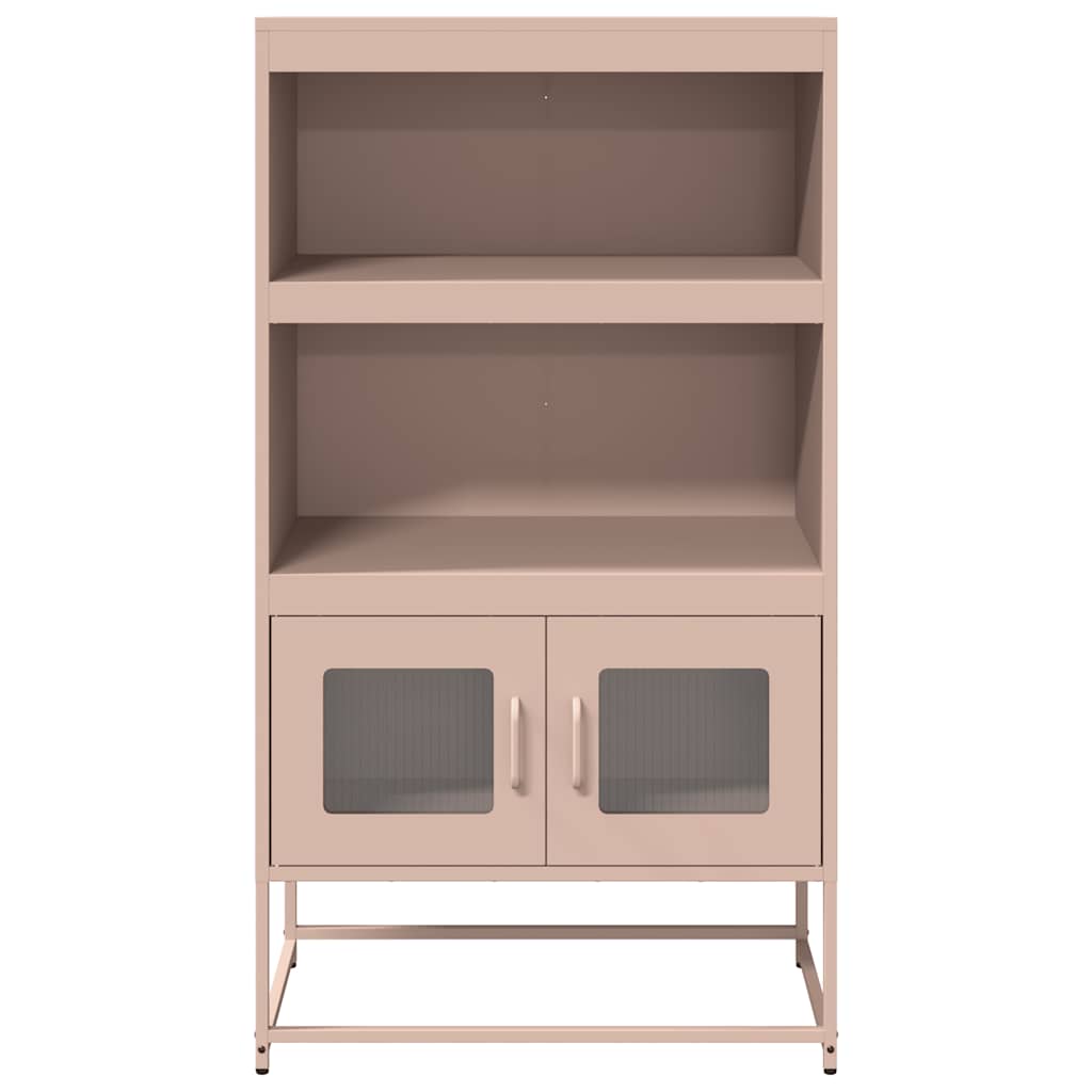 Skříň Highboard 68X39X123 Cm Ocel