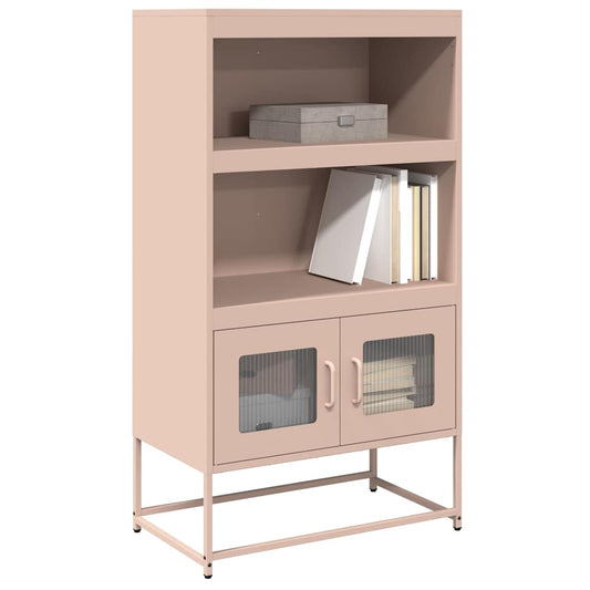 Skříň Highboard 68X39X123 Cm Ocel
