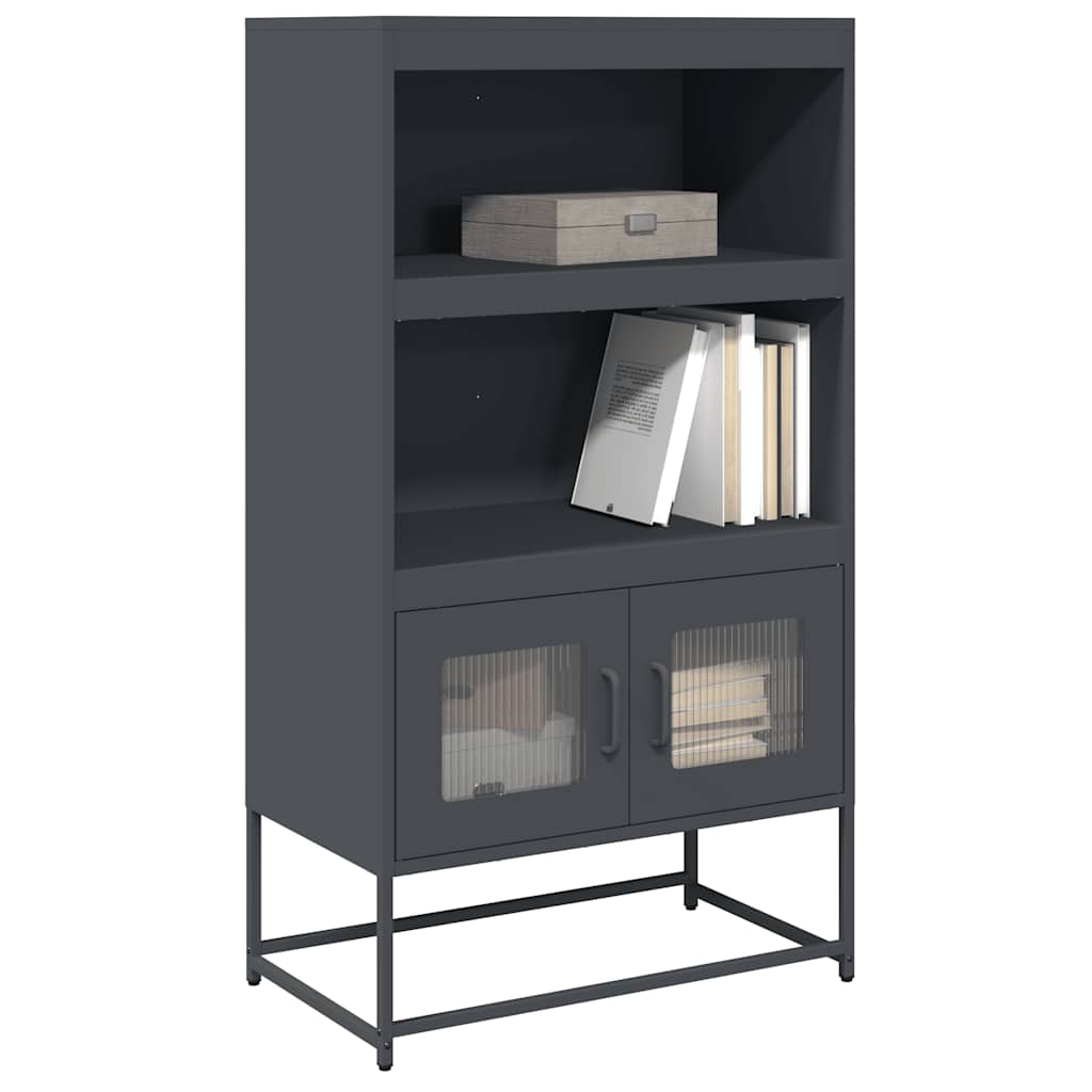 Skříň Highboard 68X39X123 Cm Ocel