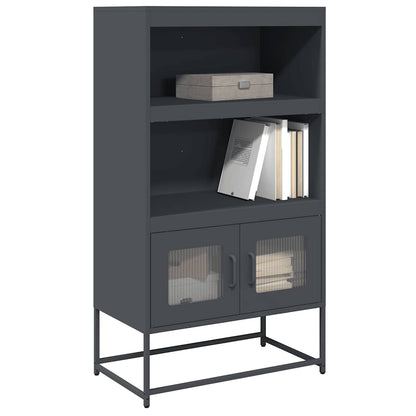 Skříň Highboard 68X39X123 Cm Ocel