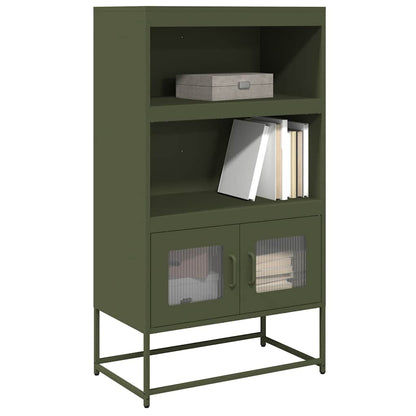 Skříň Highboard 68X39X123 Cm Ocel