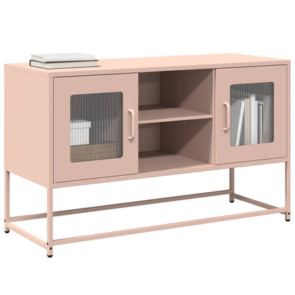 Tv Skříňka Černá 68 X 39 X 60,5 Cm Ocel