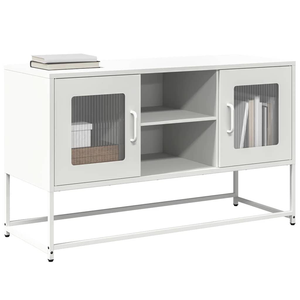 Tv Skříňka Černá 68 X 39 X 60,5 Cm Ocel