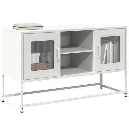 Tv Skříňka Černá 68 X 39 X 60,5 Cm Ocel