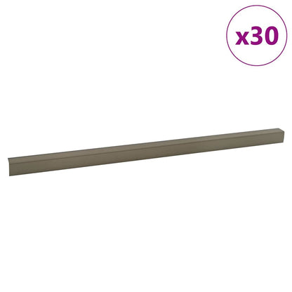 Schodové Hrany 30 Ks Champagne 67 X 3.5 X 3 Cm Hliník