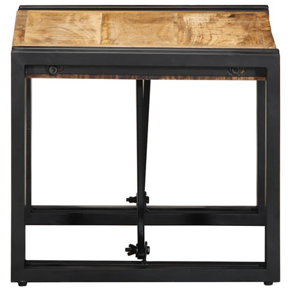 Konferenční Stolek Masivní Surové Dřevo Mango