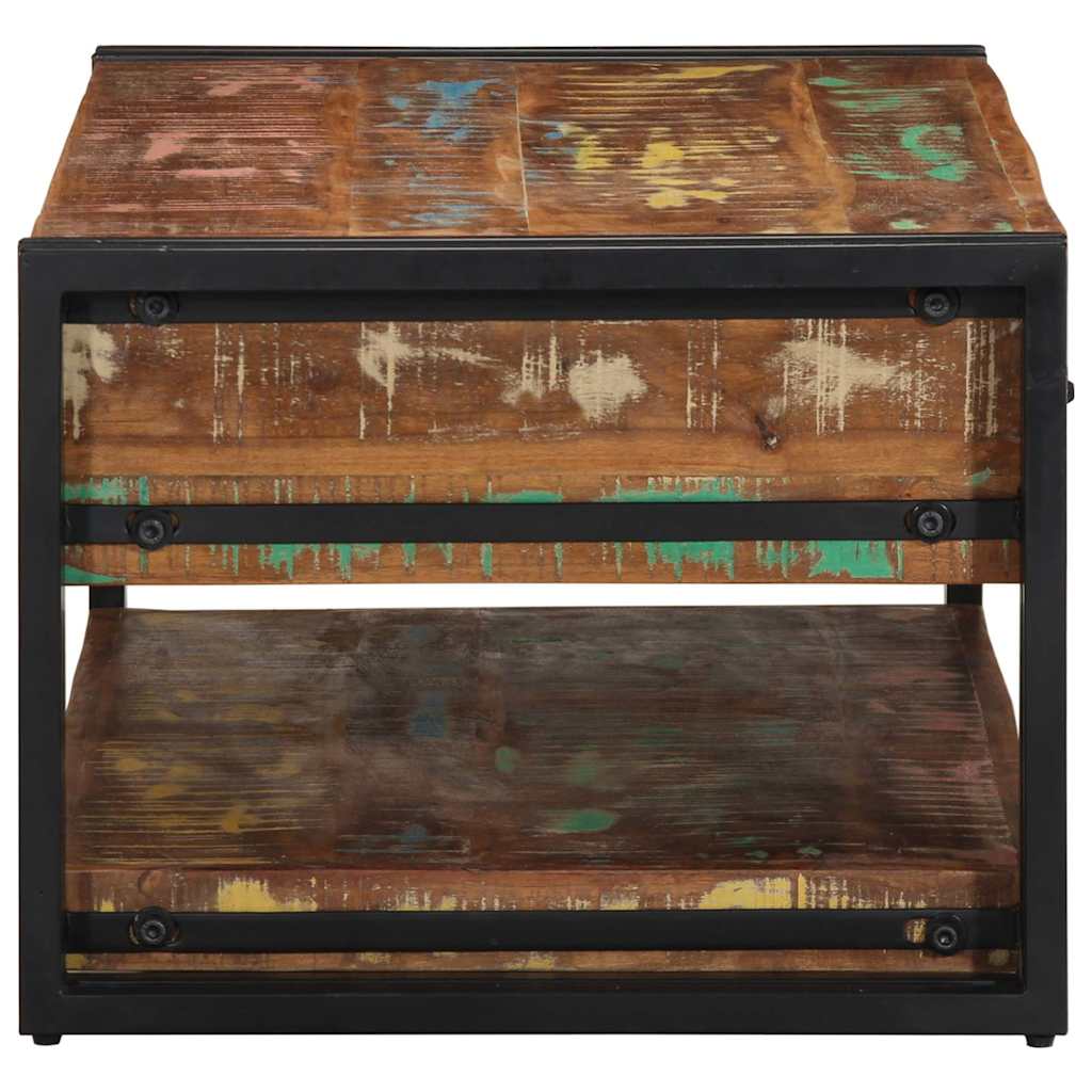 Konferenční Stolek Vícebarevný 90X50X38 Cm Recyklované Dřevo