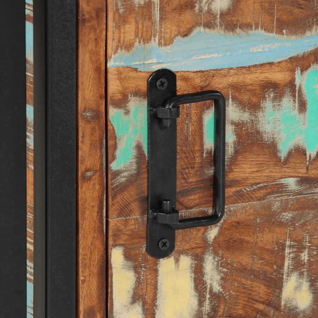 Noční Stolek 40X40X59 Cm Masivní Dřevo Recyklované