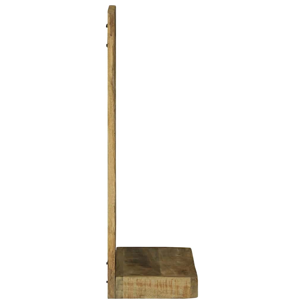 Koupelnové Zrcadlo Hnědá 50 X 22 X 70 Cm Masivní Mangové Dřevo