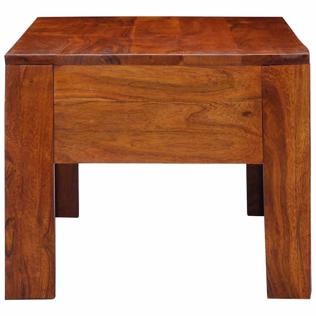 Konferenční Stolek 90 X 50 X 40 Cm Masivní Akáciové Dřevo