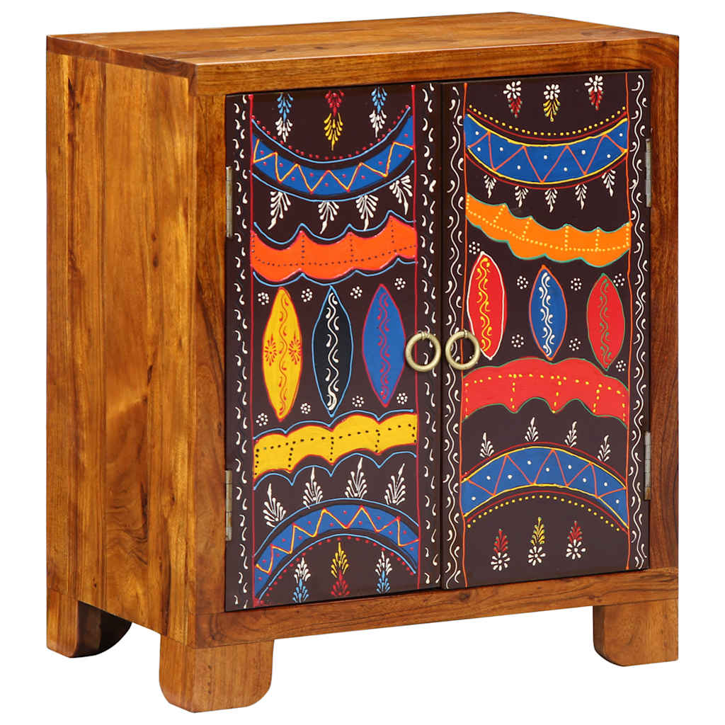 Příborník Multicolour 50X35X60 Masivní Dřevo Akácie