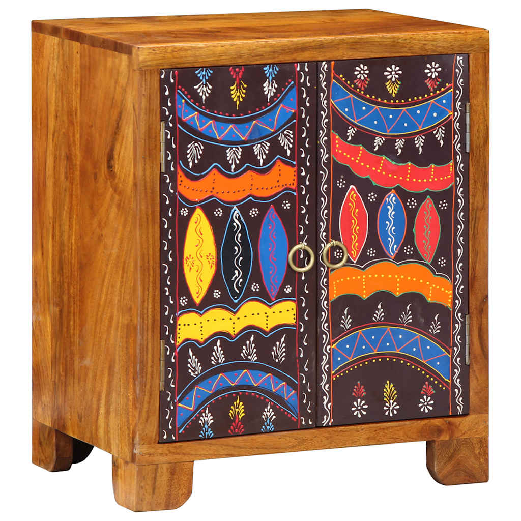 Příborník Multicolour 50X35X60 Masivní Dřevo Akácie