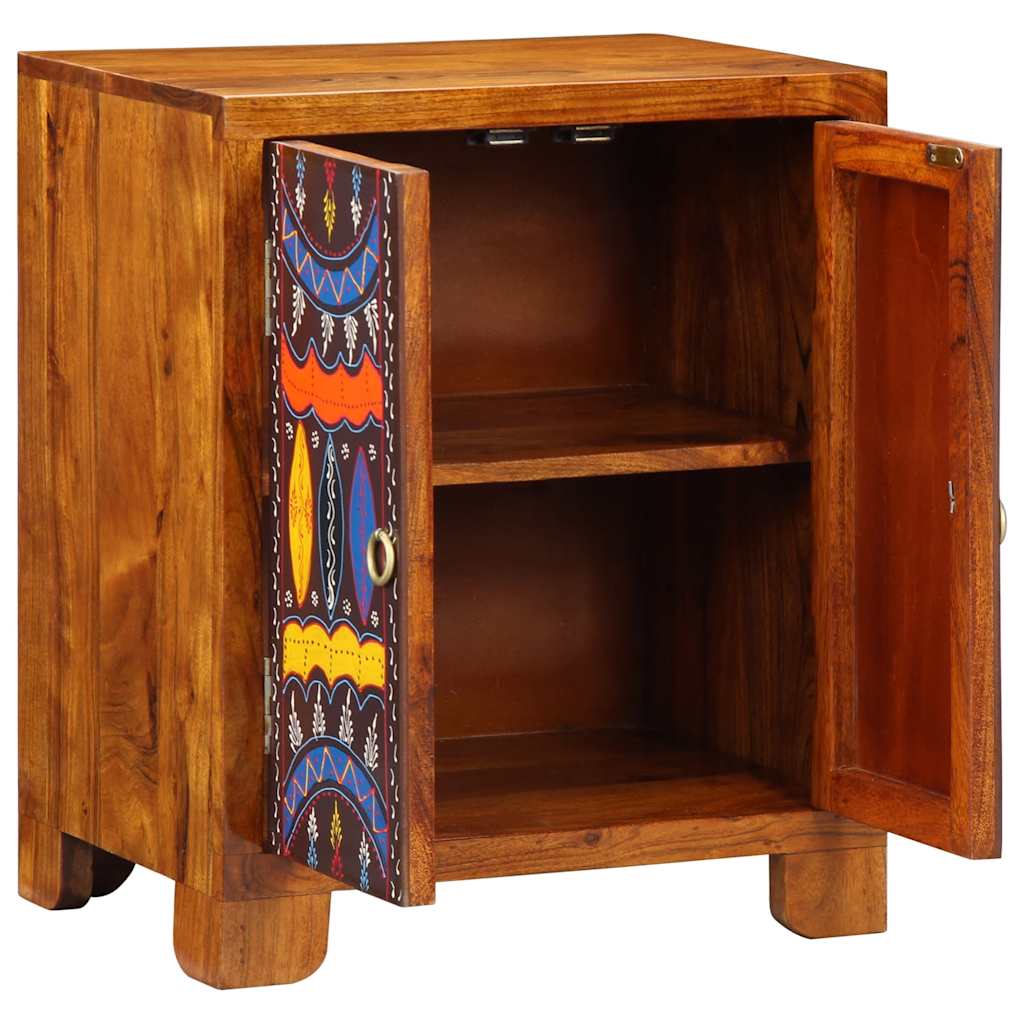 Příborník Multicolour 50X35X60 Masivní Dřevo Akácie