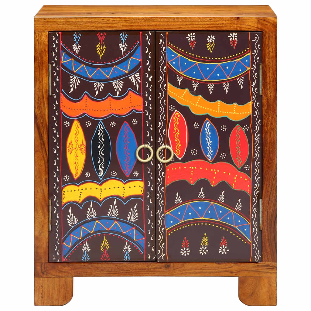 Příborník Multicolour 50X35X60 Masivní Dřevo Akácie