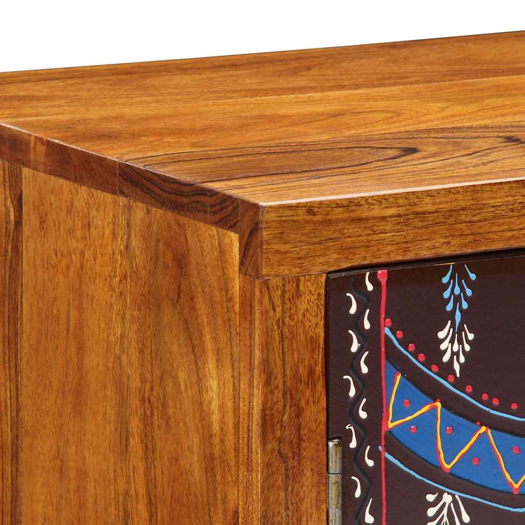 Příborník Multicolour 50X35X60 Masivní Dřevo Akácie