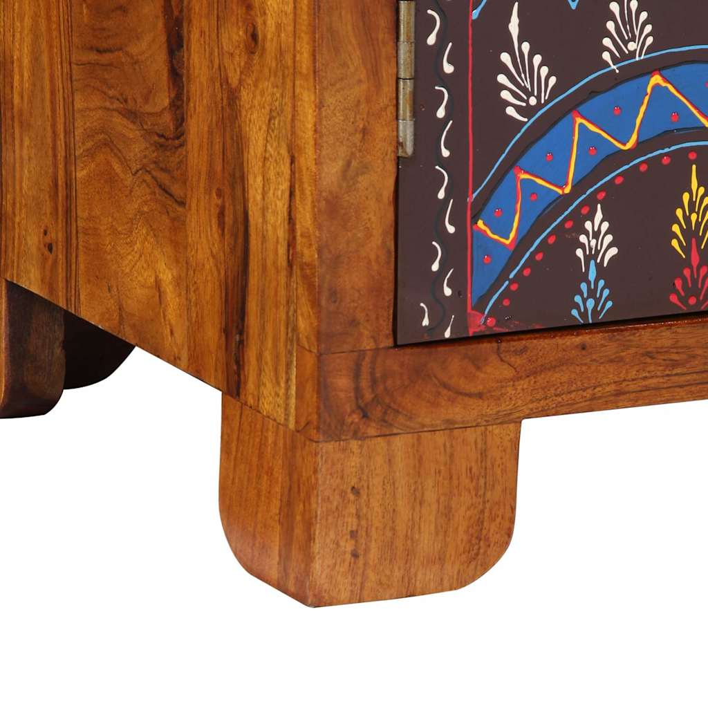 Příborník Multicolour 50X35X60 Masivní Dřevo Akácie