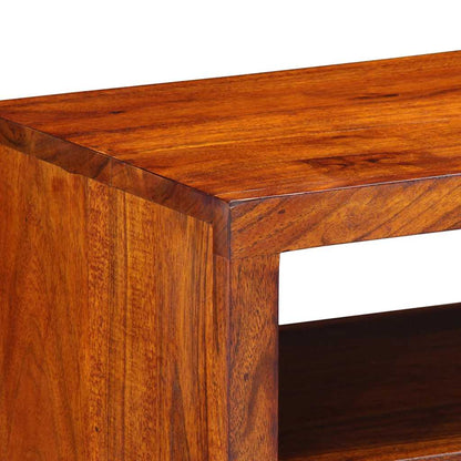 Tv Skříňka Multicolour 110X30X40 Masivní Dřevo Akácie