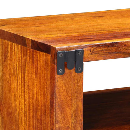 Nástěnná Tv Skříňka Multicolour 90X30X30 Masivní Dřevo Akácie