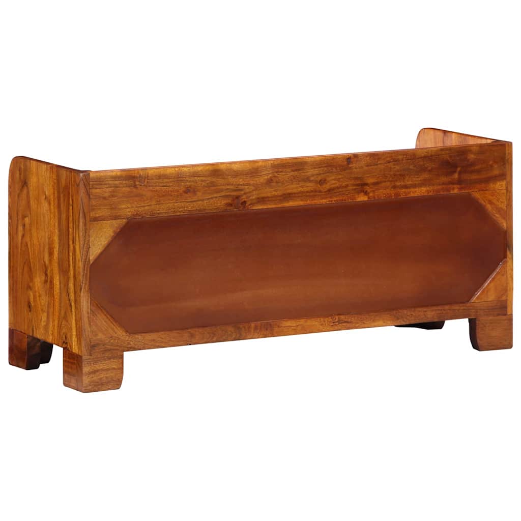 Skříň Na Obuv Vícebarevný 90 X 35 X 40 Cm Masivní Akátové Dřevo