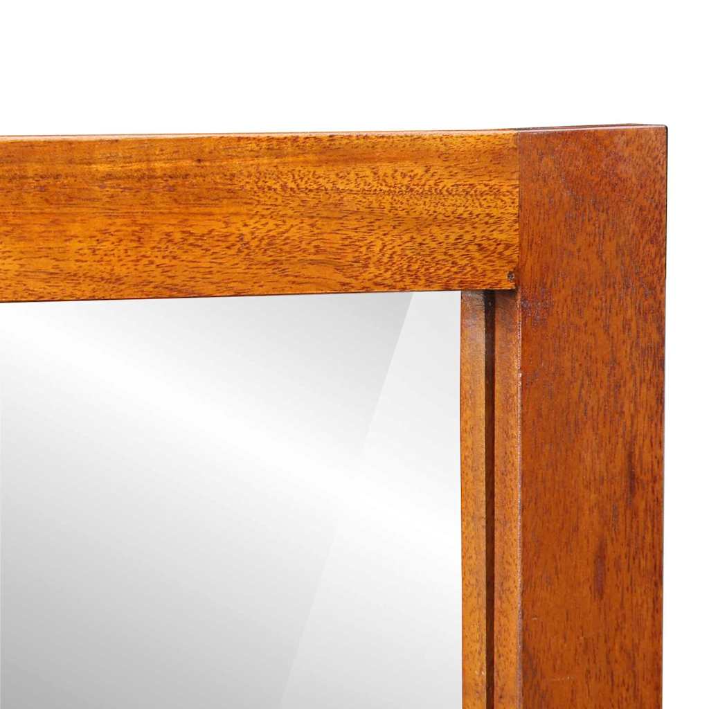 Nástěnná Skříňka Hnědá 40 X 20 X 50 Cm Masivní Akátové Dřevo