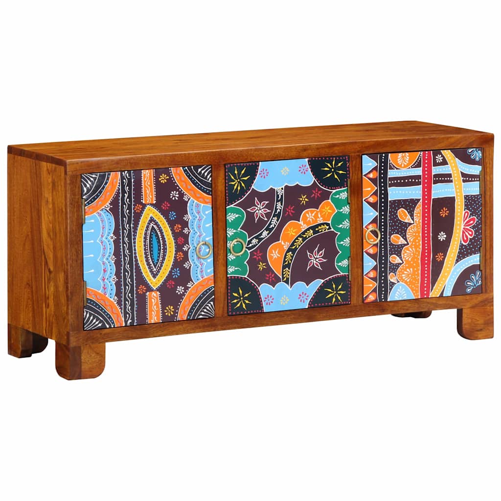 Lavička Na Boty S Úložištěm Medová Hnědá 100 X 35 X 45 Cm